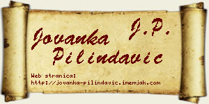 Jovanka Pilindavić vizit kartica